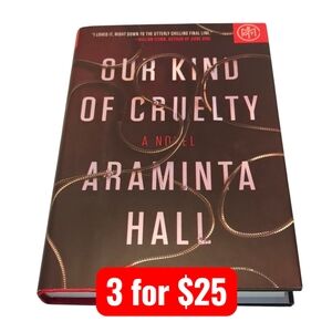 Our Kind of Cruelty by Araminta Hall Hardback BOTM Edition